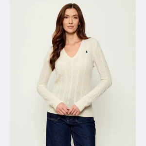 POLO RALPH LAUREN Wełniany sweter KIMBERLY | Slim Fit | z dodatkiem kaszmiru