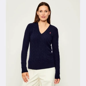 POLO RALPH LAUREN Wełniany sweter KIMBERLY | Slim Fit | z dodatkiem kaszmiru