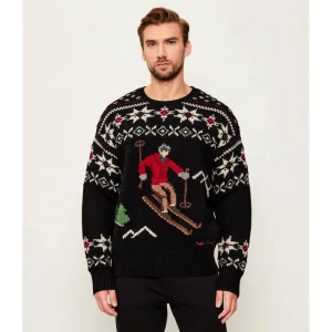 POLO RALPH LAUREN Wełniany sweter | Loose fit