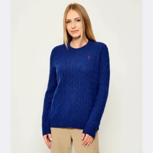 POLO RALPH LAUREN Wełniany sweter | Loose fit | z dodatkiem kaszmiru