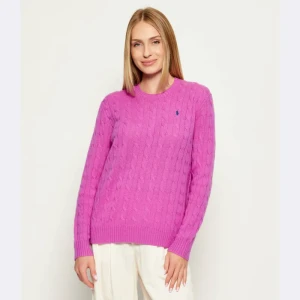 POLO RALPH LAUREN Wełniany sweter | Loose fit | z dodatkiem kaszmiru
