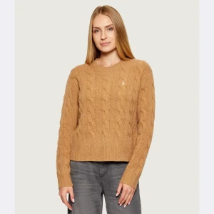 POLO RALPH LAUREN Wełniany sweter | Loose fit | z dodatkiem kaszmiru