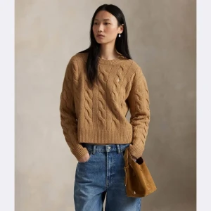POLO RALPH LAUREN Wełniany sweter | Loose fit | z dodatkiem kaszmiru