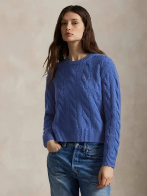 POLO RALPH LAUREN Wełniany sweter | Loose fit | z dodatkiem kaszmiru