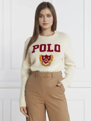POLO RALPH LAUREN Wełniany sweter | Regular Fit