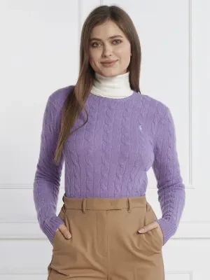 POLO RALPH LAUREN Wełniany sweter | Regular Fit | z dodatkiem kaszmiru