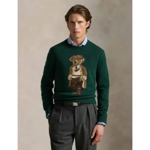 POLO RALPH LAUREN Wełniany sweter | Regular Fit | z dodatkiem kaszmiru
