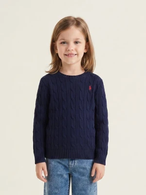 POLO RALPH LAUREN Wełniany sweter | Regular Fit | z dodatkiem kaszmiru