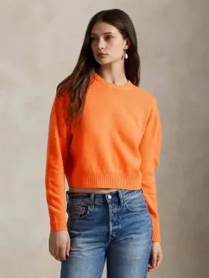 POLO RALPH LAUREN Wełniany sweter | Relaxed fit | z dodatkiem kaszmiru