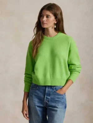 POLO RALPH LAUREN Wełniany sweter | Relaxed fit | z dodatkiem kaszmiru