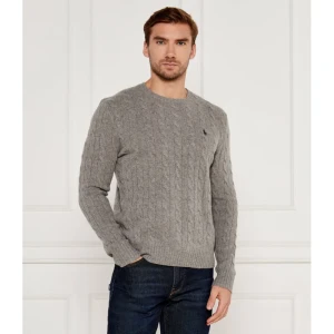 POLO RALPH LAUREN Wełniany sweter | Slim Fit | z dodatkiem kaszmiru