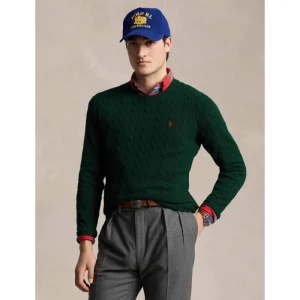 POLO RALPH LAUREN Wełniany sweter | Slim Fit | z dodatkiem kaszmiru