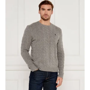 POLO RALPH LAUREN Wełniany sweter | Slim Fit | z dodatkiem kaszmiru