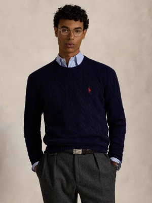 POLO RALPH LAUREN Wełniany sweter | Slim Fit | z dodatkiem kaszmiru