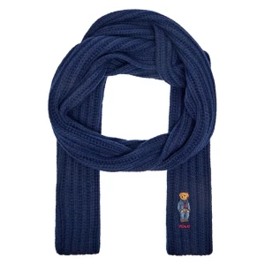 POLO RALPH LAUREN Wełniany szal DENIM BEAR