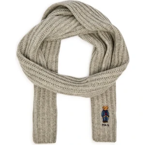 POLO RALPH LAUREN Wełniany szal DENIM BEAR