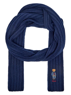 POLO RALPH LAUREN Wełniany szal DENIM BEAR