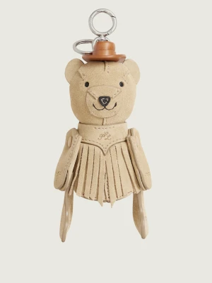 POLO RALPH LAUREN Zawieszka Western Polo Bear | zamsz beżowy