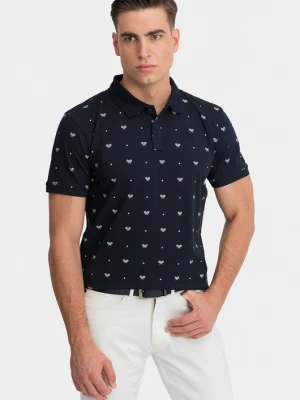 Zdjęcie produktu Polo SALVATORE 01037B75ISA Giacomo Conti granatowy