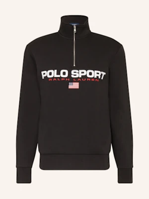 Polo Sport Bluza Dresowa Typu Troyer schwarz