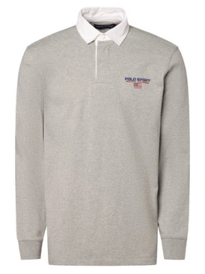 Polo Sport Bluza męska Mężczyźni Bawełna szary jednolity,