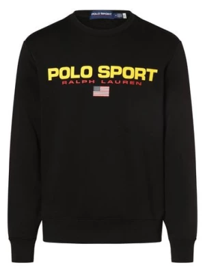 Polo Sport Bluza męska Mężczyźni czarny nadruk,