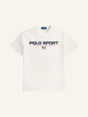 Polo Sport Koszulka weiss