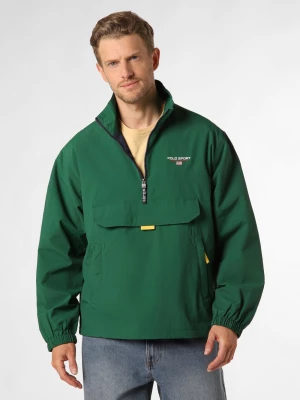 Polo Sport Kurtka męska Mężczyźni Sztuczne włókno zielony jednolity,