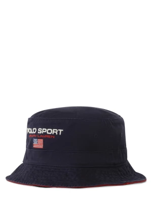 Polo Sport Męska czapka z daszkiem Mężczyźni Bawełna niebieski jednolity, L/XL