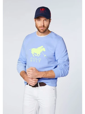 Polo Sylt Bluza w kolorze błękitnym rozmiar: L