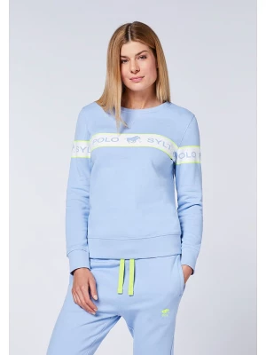 Polo Sylt Bluza w kolorze błękitnym rozmiar: L