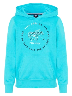 Polo Sylt Bluza w kolorze turkusowym rozmiar: 134/140