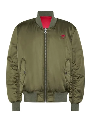 Polo Sylt Dwustronna kurtka w kolorze oliwkowo-różowym rozmiar: 98/104