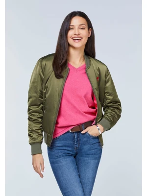 Polo Sylt Dwustronna kurtka w kolorze oliwkowo-różowym rozmiar: XXL