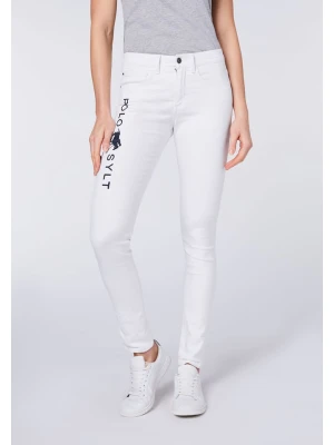 Polo Sylt Dżinsy - Comfort fit - w kolorze białym rozmiar: W28
