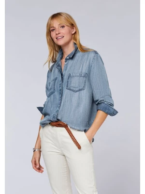 Polo Sylt Koszula dżinsowa - Regular fit - w kolorze niebieskim rozmiar: L
