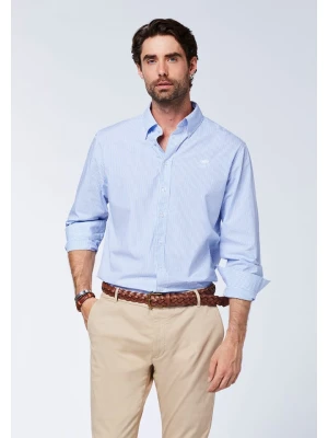 Polo Sylt Koszula - Regular fit - w kolorze błękitno-białym rozmiar: M