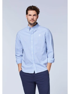 Polo Sylt Koszula - Regular fit - w kolorze błękitno-białym rozmiar: S