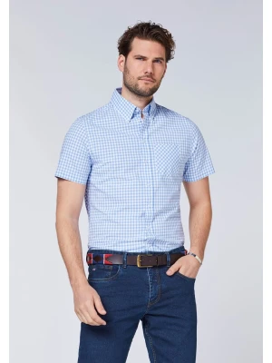 Polo Sylt Koszula - Regular fit - w kolorze błękitno-białym rozmiar: 3XL