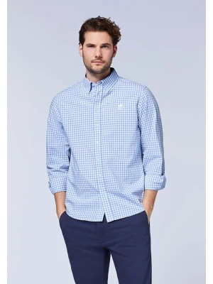 Polo Sylt Koszula - Regular fit - w kolorze błękitno-białym rozmiar: S