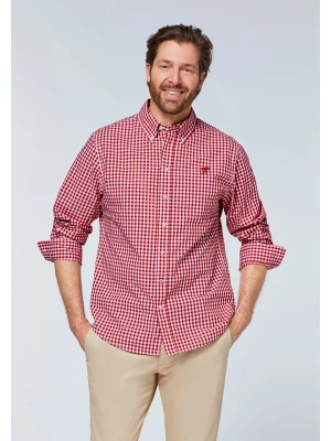 Polo Sylt Koszula - Regular fit - w kolorze czerwono-białym rozmiar: XXL