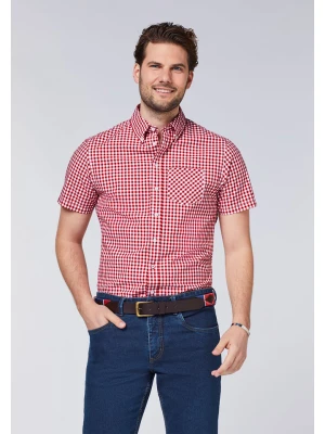 Polo Sylt Koszula - Regular fit - w kolorze czerwono-białym rozmiar: 3XL
