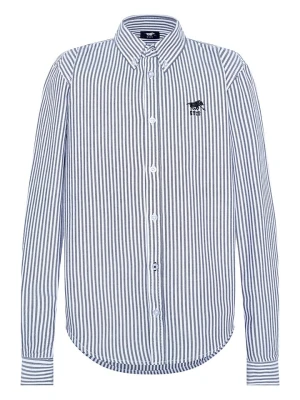 Polo Sylt Koszula - Regular fit - w kolorze granatowo-białym rozmiar: 158/164