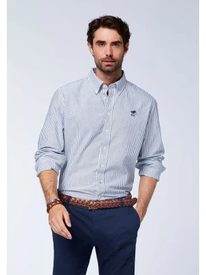 Polo Sylt Koszula - Regular fit - w kolorze szaro-białym rozmiar: XL