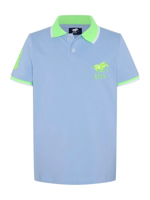 Polo Sylt Koszulka polo w kolorze błękitno-zielonym rozmiar: 170/176