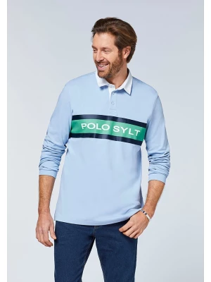 Polo Sylt Koszulka polo w kolorze błękitnym rozmiar: M