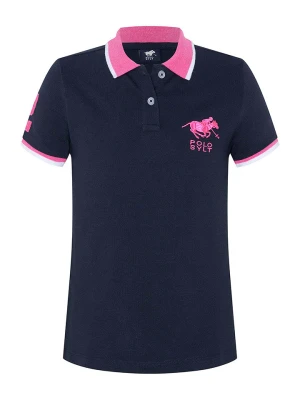 Polo Sylt Koszulka polo w kolorze granatowo-różowym rozmiar: 122/128