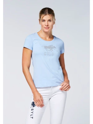 Polo Sylt Koszulka w kolorze błękitnym rozmiar: XL