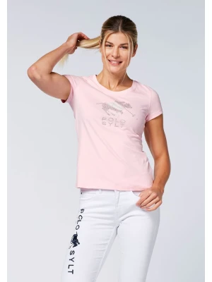 Polo Sylt Koszulka w kolorze jasnoróżowym rozmiar: M