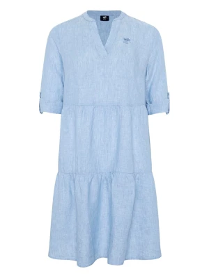 Polo Sylt Lniana sukienka w kolorze błękitnym rozmiar: 44